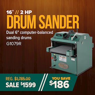5-13 G1079R Drum Sander