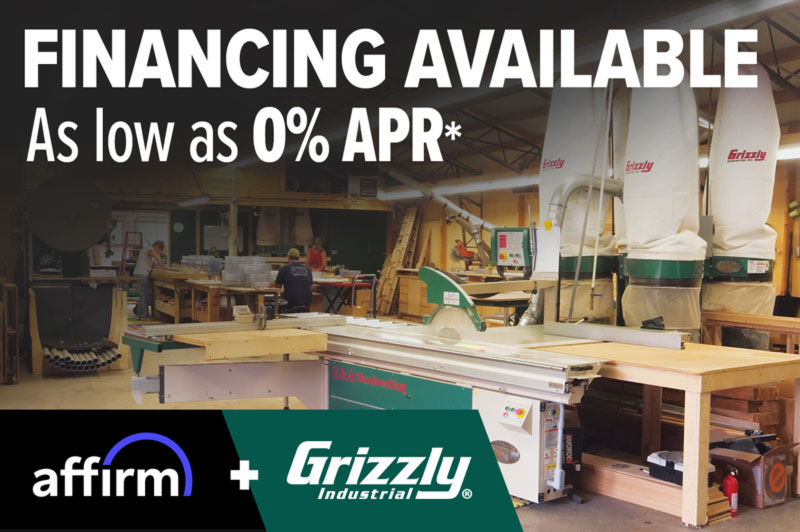 Financing Available - As low as 0% APR with affirm