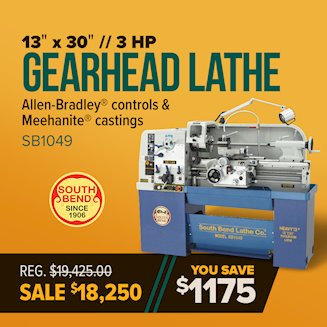 5-13 SB1049 - Gearhead Lathe