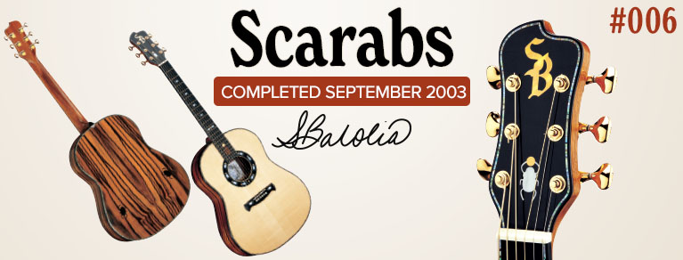 The Scarabs acoustic guitar by Shiraz Balolia