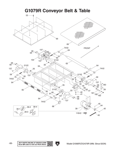 Part Diagram for G1079R