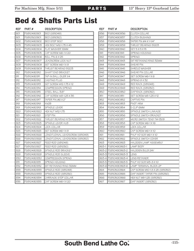 Part Diagram for SB1049